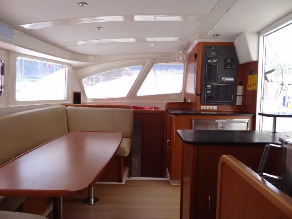 Used Sail Catamaran for Sale 2010 Leopard 38 Layout & Accommodations